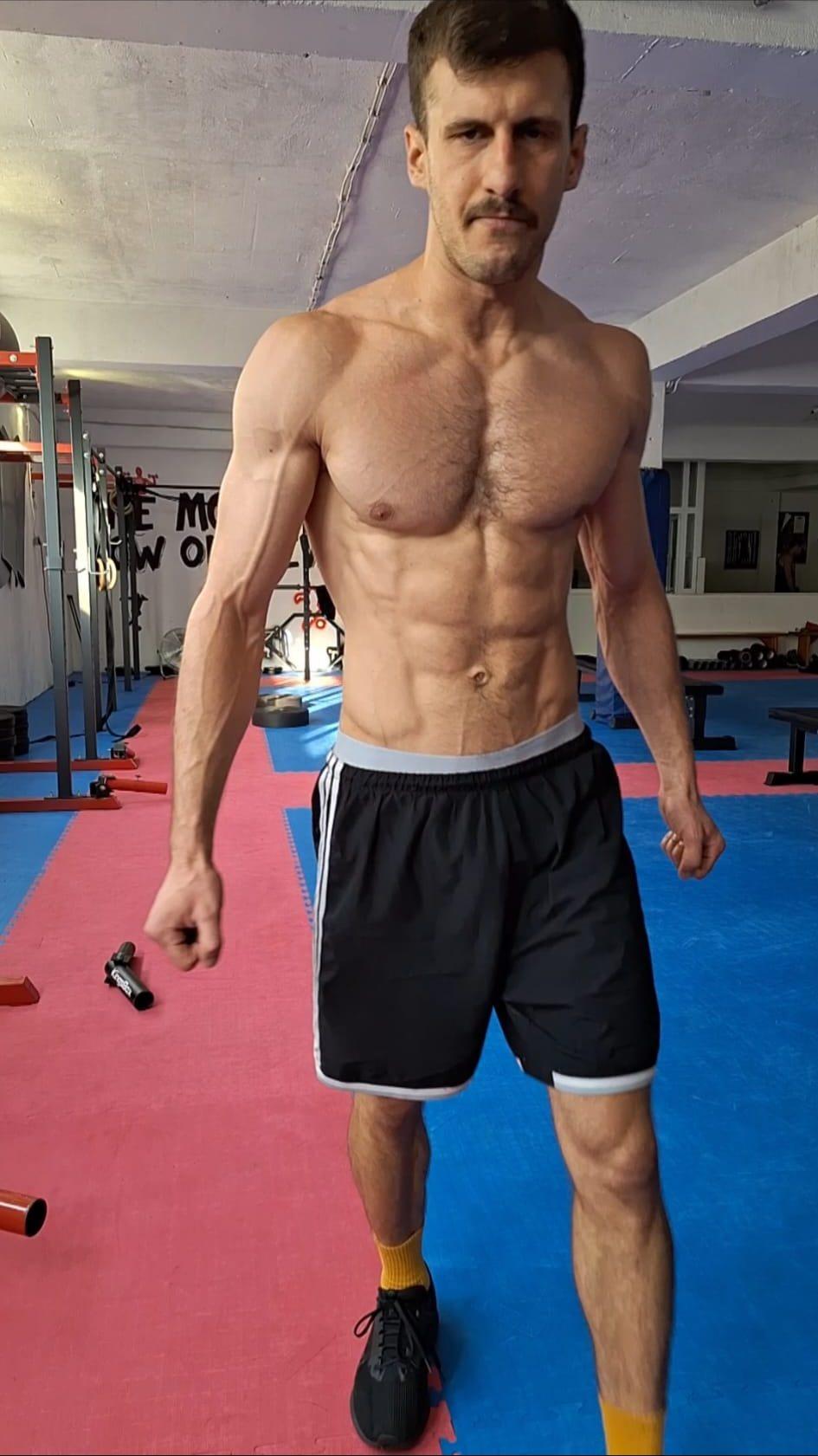 Marko Žužić u teretani